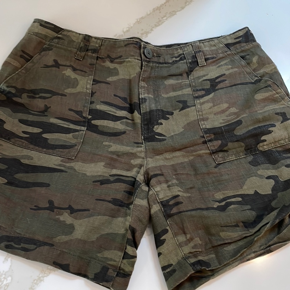 Like New Sanctuary “Standard Surplus” Camo Shorts Size 30